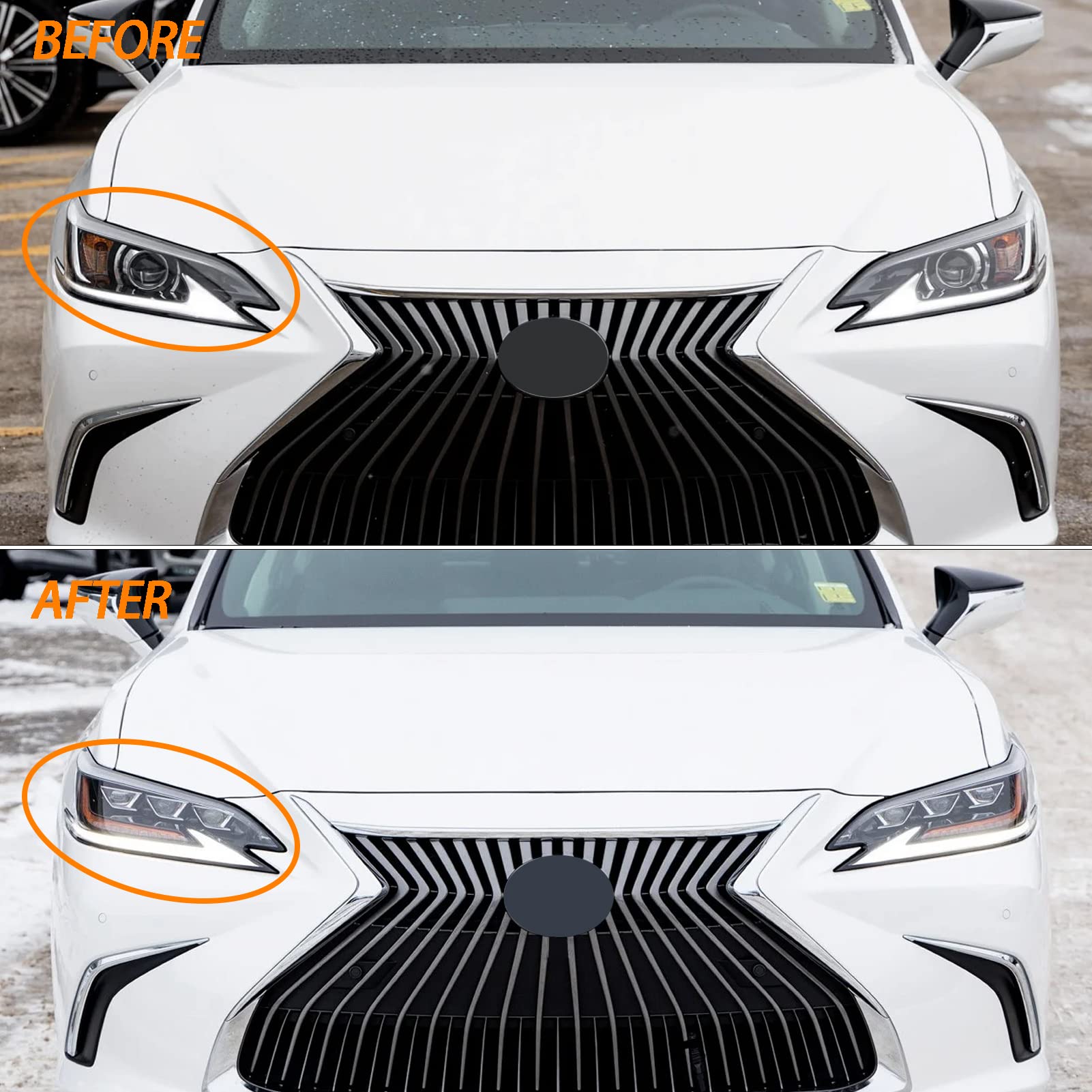レクサス　LEXUS ES300h 純正　ヘッドライト　LED 右 レクサス純正 ES300h AXZH10 AXZH11 ES 後期 LED ヘッドランプ